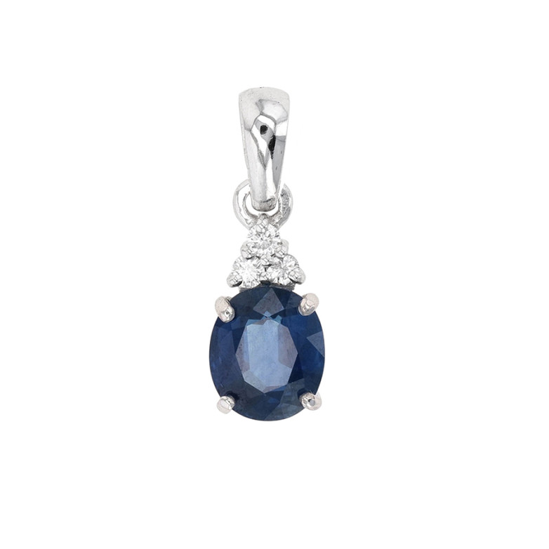 Acheter Pendentif saphir 1.95 carat et diamants 0.08 carat 1.53g Comme neuf - 1500,00 € Pendentif saphir 1.95 carat et diamants 0.08 carat 1.53g Comme neuf - reconditionné disponible sur Gemme Les Bijoux